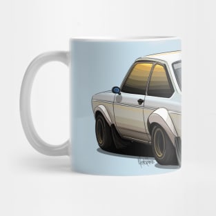 Ford Escort MK2 Rally - Illustration Mug